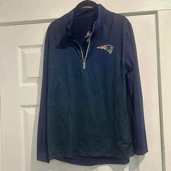Men’s Majestic 1/4 Zip Lightweight Pullover Size Medium - Picture 1 of 4